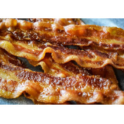Csíkozott, pirított bacon Termékeink