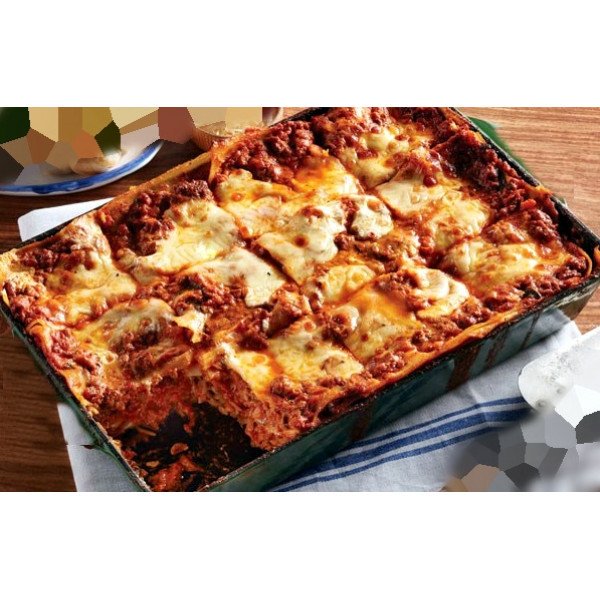 Lasagne bolognese alutálcában