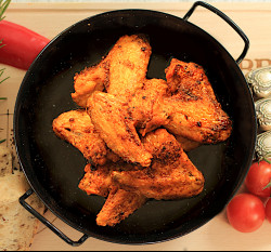 Csirkeszárny Sültcsirke fűszerrel Termékeink